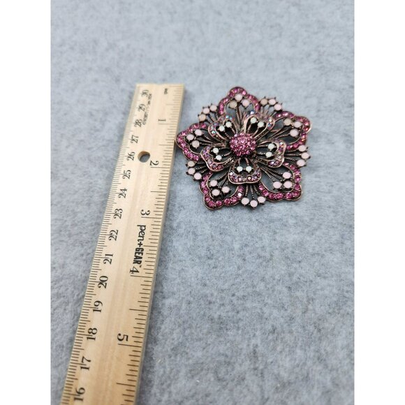 Vintage Joseph Cleary Crystal Brooch/pendant - Picture 5 of 5